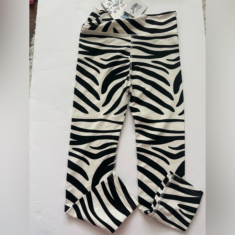 Kickee Pants - Zebra Leggings